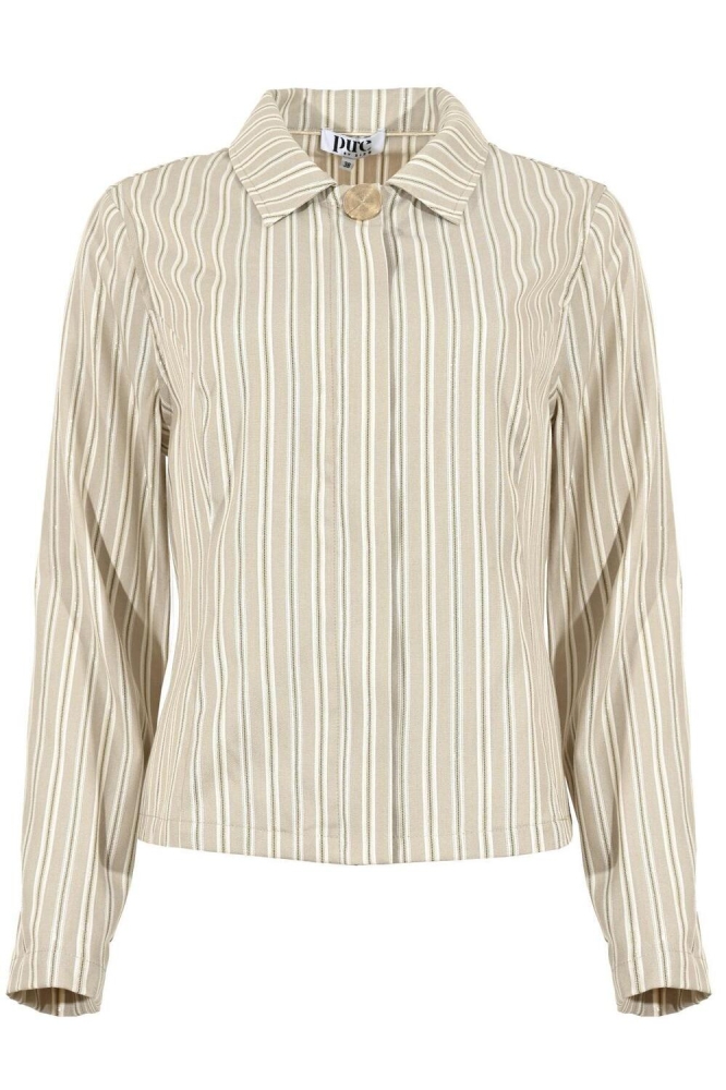 NARELLE JACKET SU25 NAR 304 SAND GOLD STRIPE